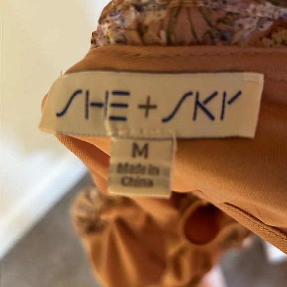 SHE + SKY boho mini dress - Picture 2 of 2